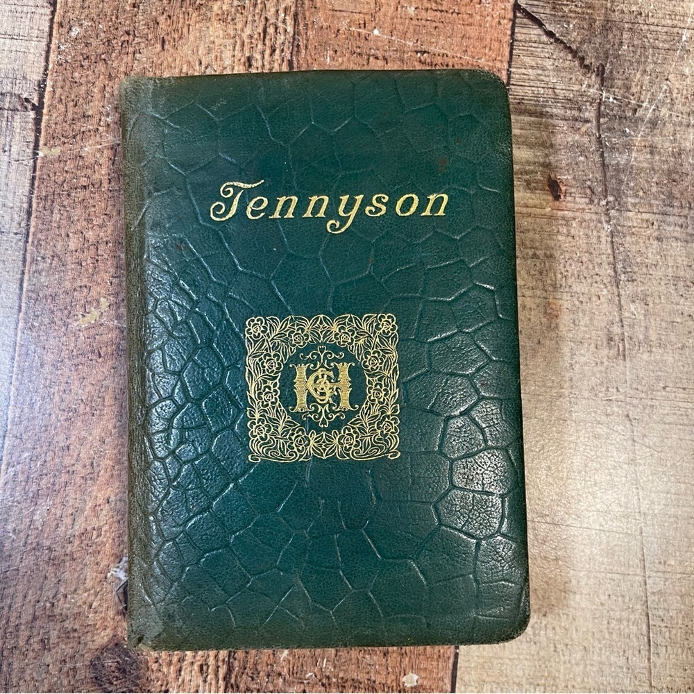 RARE ANTIQUE Circa 1900 Edition The Complete Poetical Works of Alfred Tennyson